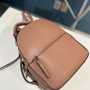 Cute casual blush color small Backpack